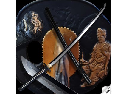 3711 katana senshi 2 30 shaku uhlikova ocel t 10 realny hamon choji yokote