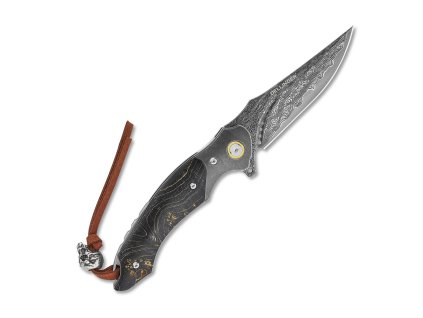 Zavírací nůž Dellinger Paiku VG-10 Damascus Black Coating