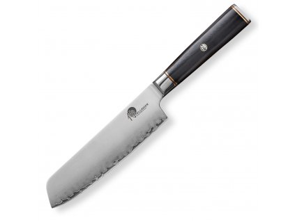 Japonský kuchařský nůž na zeleninu Nakiri 170 mm Dellinger Okami 3 layers AUS10