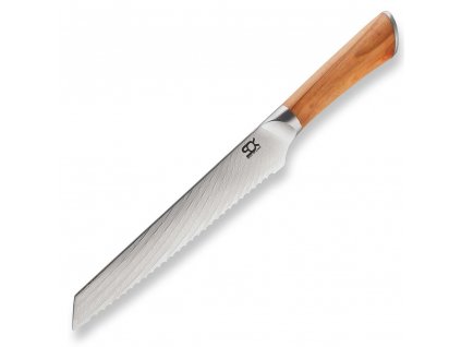 Nůž na pečivo Bread 190 mm SOK Olive Sunshine Damascus