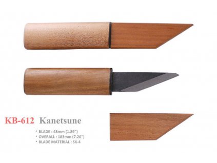 nůž Rizikan 48mm Kanetsune Kiridashi Knife
