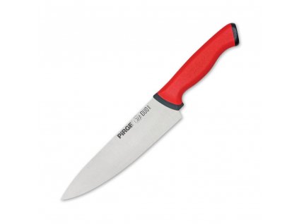 řeznický nůž Chef 210 mm - červený, Pirge DUO Butcher