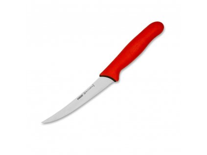 řeznický vykošťovací nůž 150 mm červený, Pirge BUTCHER'S