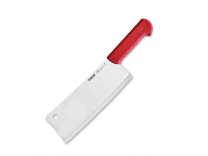 řeznický / kuchařský sekáček 230 mm červený, Pirge SUPERIOR