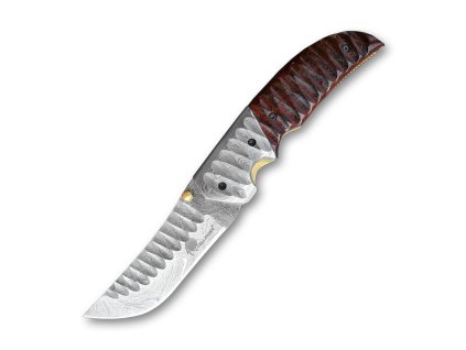 Lovecký zavírací damaškový nůž Dellinger Renoster PMX125 b