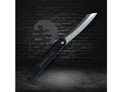 japonský nůž HIGONOKAMI "XL" full steak - black