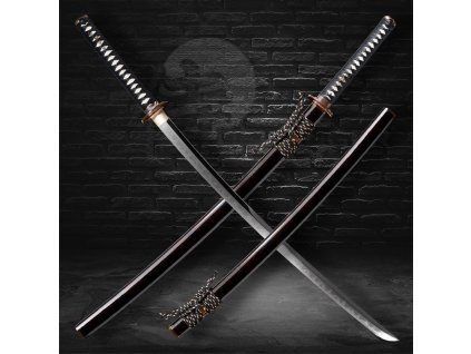 Dragonfly Japanese Katana - T-10 Steel, Midareba Togari-Gunome Hamon