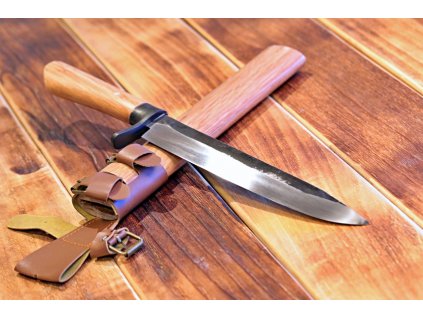 japonský lovecký nůž YAMA-ZAKURA z oceli AISI 1045