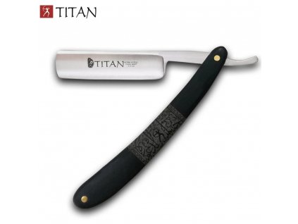 břitva 13/16 TITAN 1918 Ebony, ACRM-2 Steel