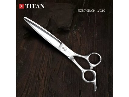 Kadeřnické nůžky 7" TITAN TY70 VG-10 Profesional