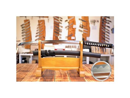 5295 wakizashi kyubu 1 60 shaku uhlikova ocel aisi 1095 realny hamon choji yokote