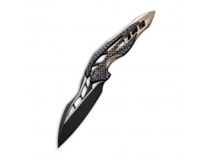 zavírací nůž WEKNIFE Arrakis 906 CF-B, M390 Black Two-Tone Blade