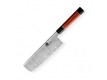 nůž na zeleninu Nakiri 180 mm - Dellinger Octagonal Full Damascus