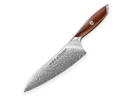nůž Chef 200 mm Dellinger Rose Wood Damascus 1