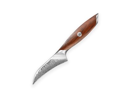 nůž Paring 100 mm Dellinger Rose Wood Damascus 1