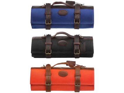 taška bag na nože červená, černá, modrá 1