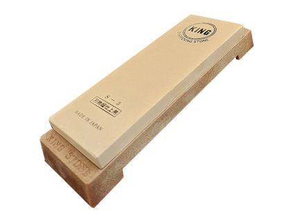King vodní brusný kámen Deluxe S‑3 JIS #6000 se základnou 1