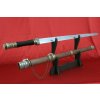 Čínský meč od firmy Kawashima s imitací hamonu,nebroušený.
