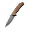 zavírací nůž CIVIVI Brazen C2102 DS Brown Micarta CIVIVI-C2102DS-1-1