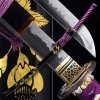 Popī no Hana Japanese Sword - T-10 Steel, Yokote - Choji Hamon