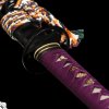 4932 2 sankakkei japanese katana t 10 steel yokote real hitatsura hamon