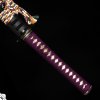 4932 8 sankakkei japanese katana t 10 steel yokote real hitatsura hamon