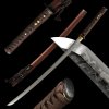 Madara Japanese Katana - T-10 Steel, Yokote - Real Hitatsura Hamon