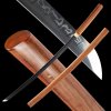 30090 1 shirasaya japanese sword t 10 steel yokote real hamon