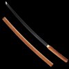 30090 8 shirasaya japanese sword t 10 steel yokote real hamon