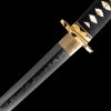 5016 7 hana japanese sword t 10 steel yokote choji hamon