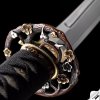 5130 7 pine japanese katana t 10 steel yokote suguha hamon