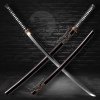 Dragonfly Japanese Katana - T-10 Steel, Midareba Togari-Gunome Hamon