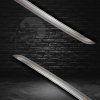 Mandji Sukashi Katana - T-10 Steel, Real Suguha Hamon