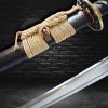 5166 1 mandji sukashi katana t 10 steel real suguha hamon