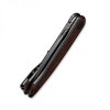 zavírací nůž WEKNIFE Smooth Sentinel Cuibourtia Black Stonewashed WE-WE20043-3 5