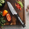 nůž ko Santoku 5,5 140 mm Dellinger Carbon Fiber 4