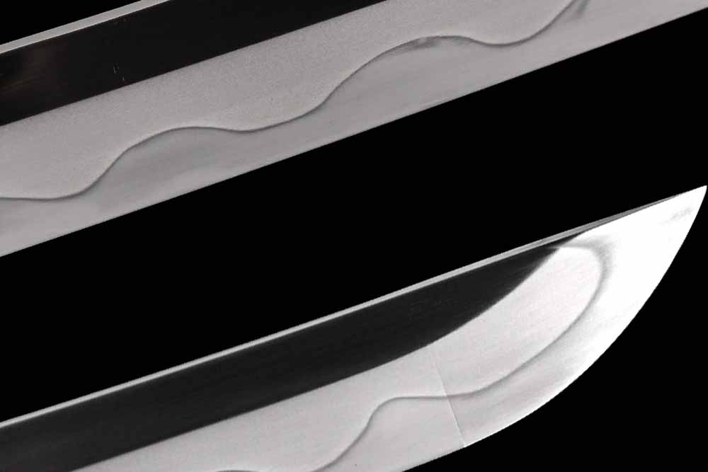 Hamon - partial hardening of the blade