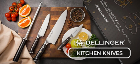 Kitchen knives and cooking equipment Dellinger – Nozeakatany.cz shop