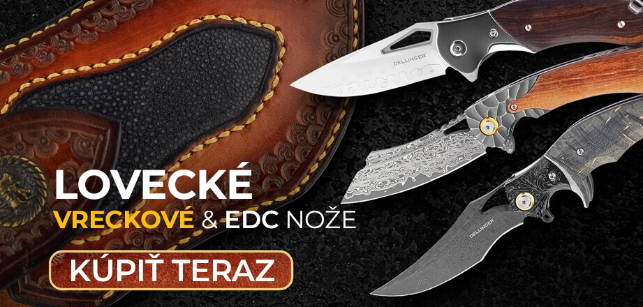 Lovecké, vreckové a EDC nože – ponuka Nozeakatany.cz