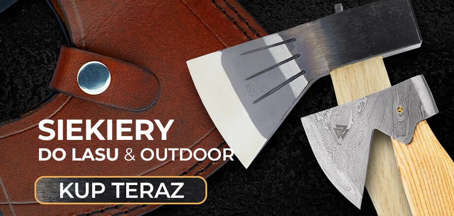 Siekiery, młotki i maczety do lasu i outdooru – oferta Nozeakatany.cz