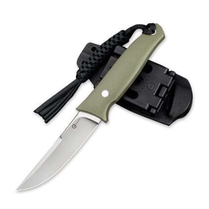 Taktický pevný nůž CIVIVI Tamashii Green/D2 s kydexovým pouzdrem