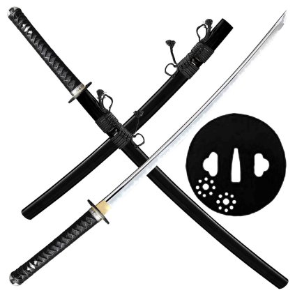 Špičková replika katany Shoden Shapu 2,50 Shaku, AISI 1065 Steel, Real Choji Hamon, Yokote,