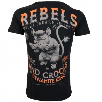 Tričko Yakuza Premium 3611 - černé, Rebels and Crooks, Dinamite King (Velikost 3XL)