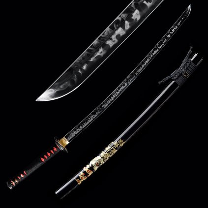katana Ryuun S 7 Shock Steel Hitatsura hamon 1