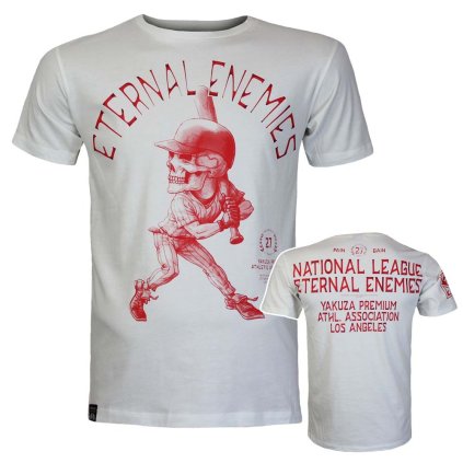Tričko Yakuza Premium 3900 bílé, Eternal Enemies Los Angeles 11