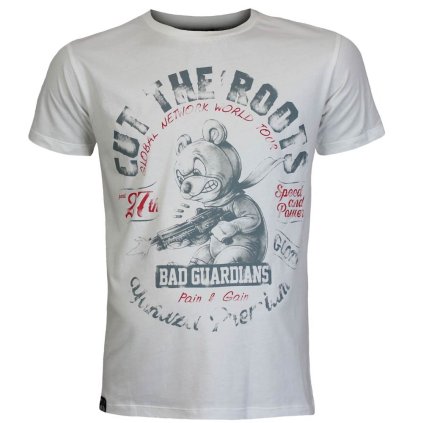 Tričko Yakuza Premium 3914 bílé Cut the Roots, Bad Guardians 7