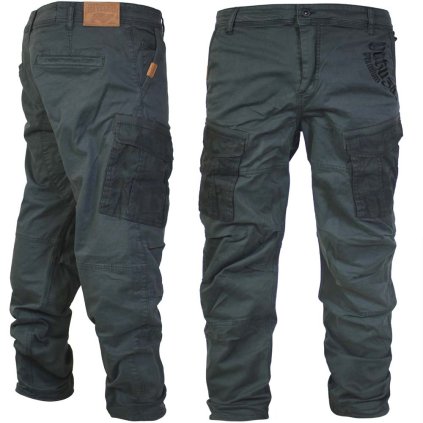 kalhoty Yakuza Premium Selection cargo 3950 tmavě šedé 1