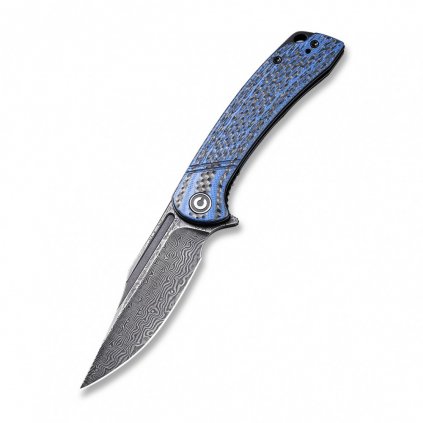 zavírací nůž CIVIVI Dogma - Blue G10 and Carbon Handle