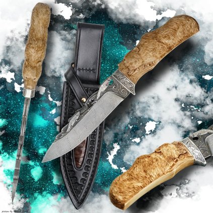 Bear Sign Engraved Knife – Only One