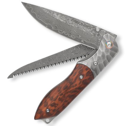 Dellinger Wilderer VG10 Klappmesser mit Säge